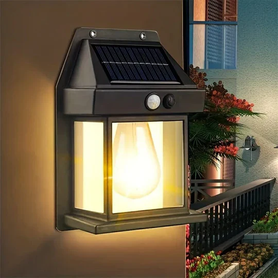 LED Solar Outdoor Wall Lamp