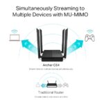 TP-Link Archer C64 AC1200 MU-MIMO WiFi Router